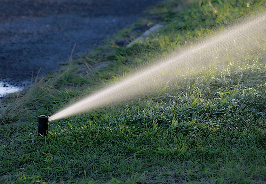sprinkler installation care