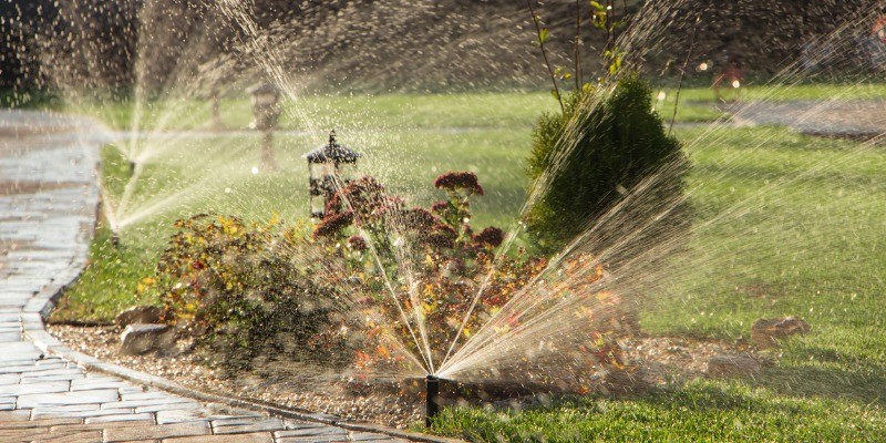 sprinkler installation