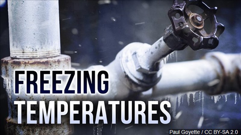 Learning about freezing temperatures and sprinklers